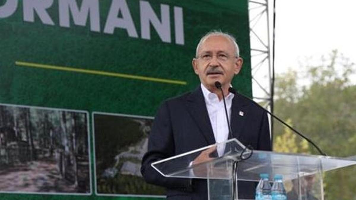Kılıçdaroğlu, Kemerburgaz Kent Ormanı açılışında konuştu