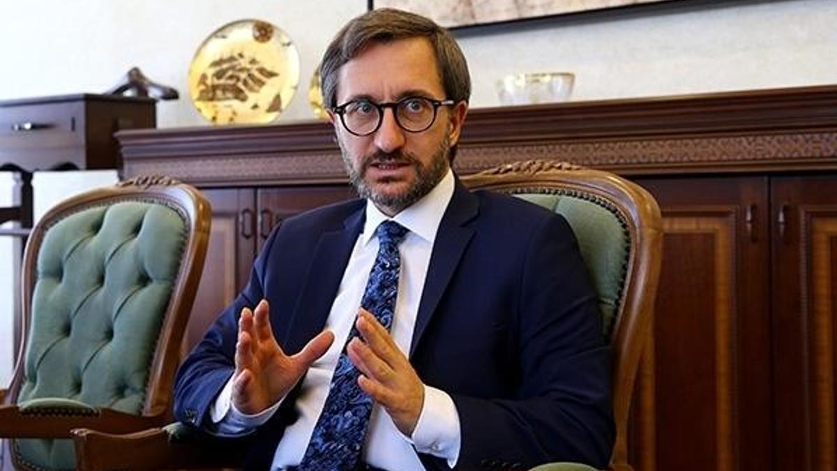 İletişim Başkanı Fahrettin Altun: Destek olmaktan memnuniyet duyduk