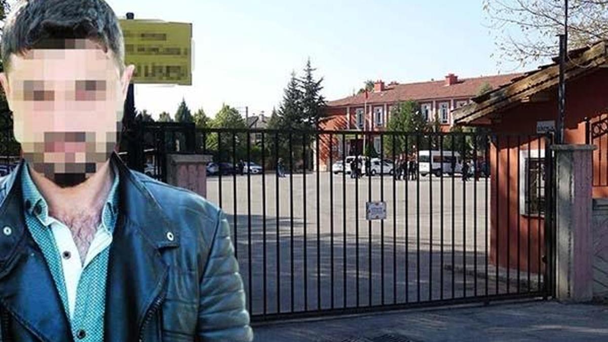 Okulun spor salonunda iğrenç olay!