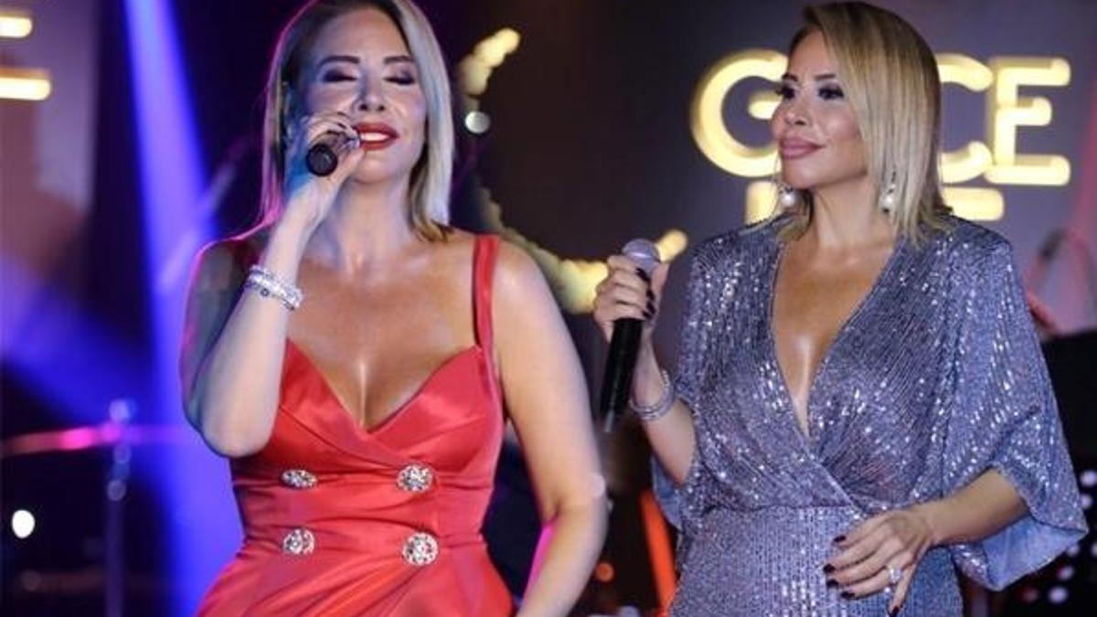 Linet'in derin dekoltesi olay oldu!