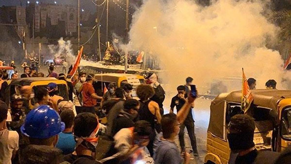 Irak'ta kaos sürüyor! Ölenlerin sayısı 100'e yükseldi