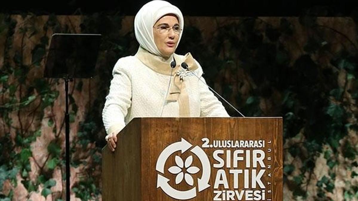 Emine Erdoğan: Ne su savaşları, ne de kıtlık, kaderimiz değil