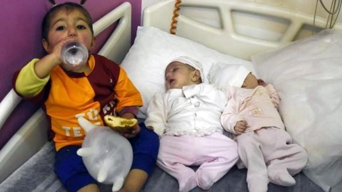 Terk edilen ikiz bebekler ile 2 yaşındaki kız devlet korumasına alındı