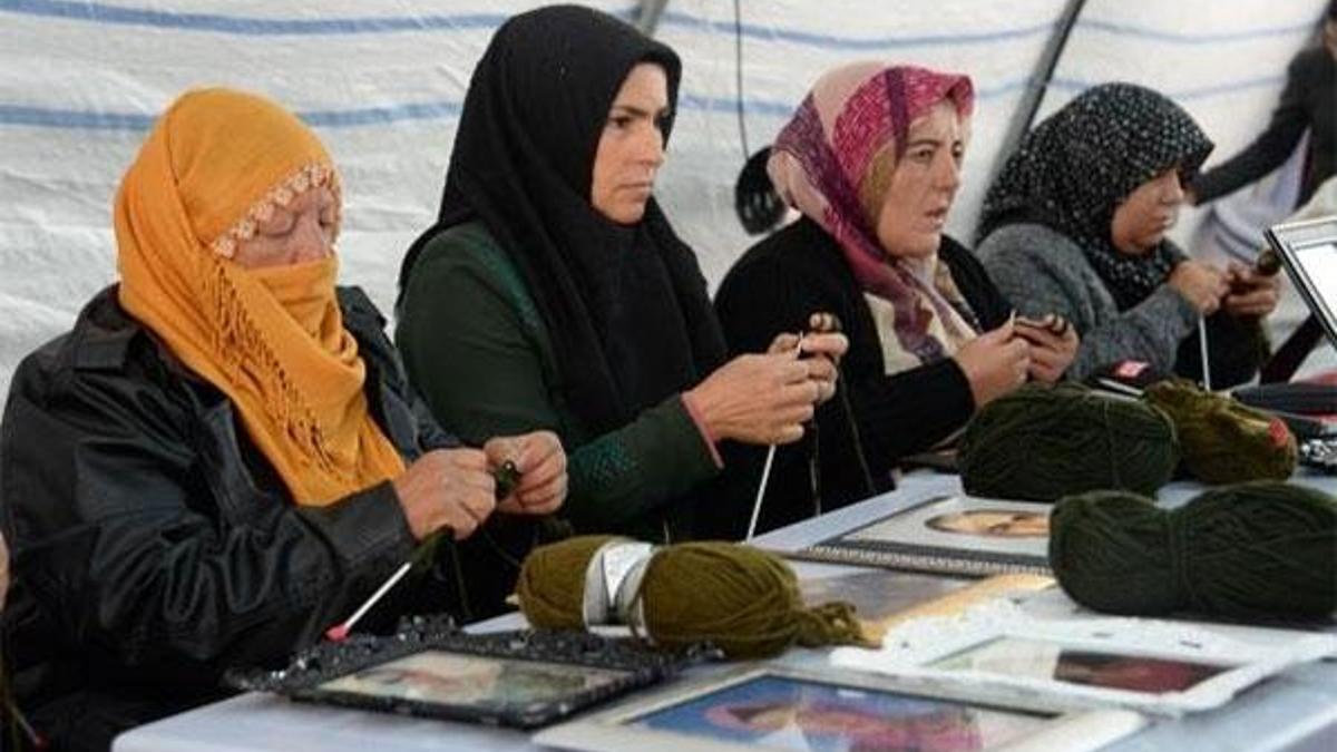 HDP önündeki eylemde 62'nci gün
