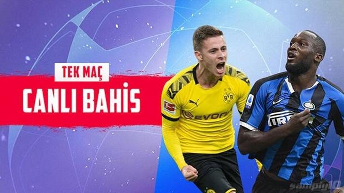 Dortmund - Inter maçında canlı bahis heyecanı Misli.com'da
