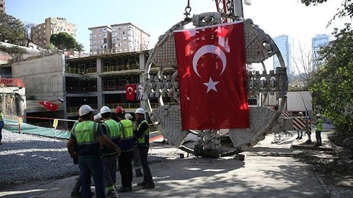 Kabataş-Mecidiyeköy-Mahmutbey Metro Hattı tüneli tamamlandı