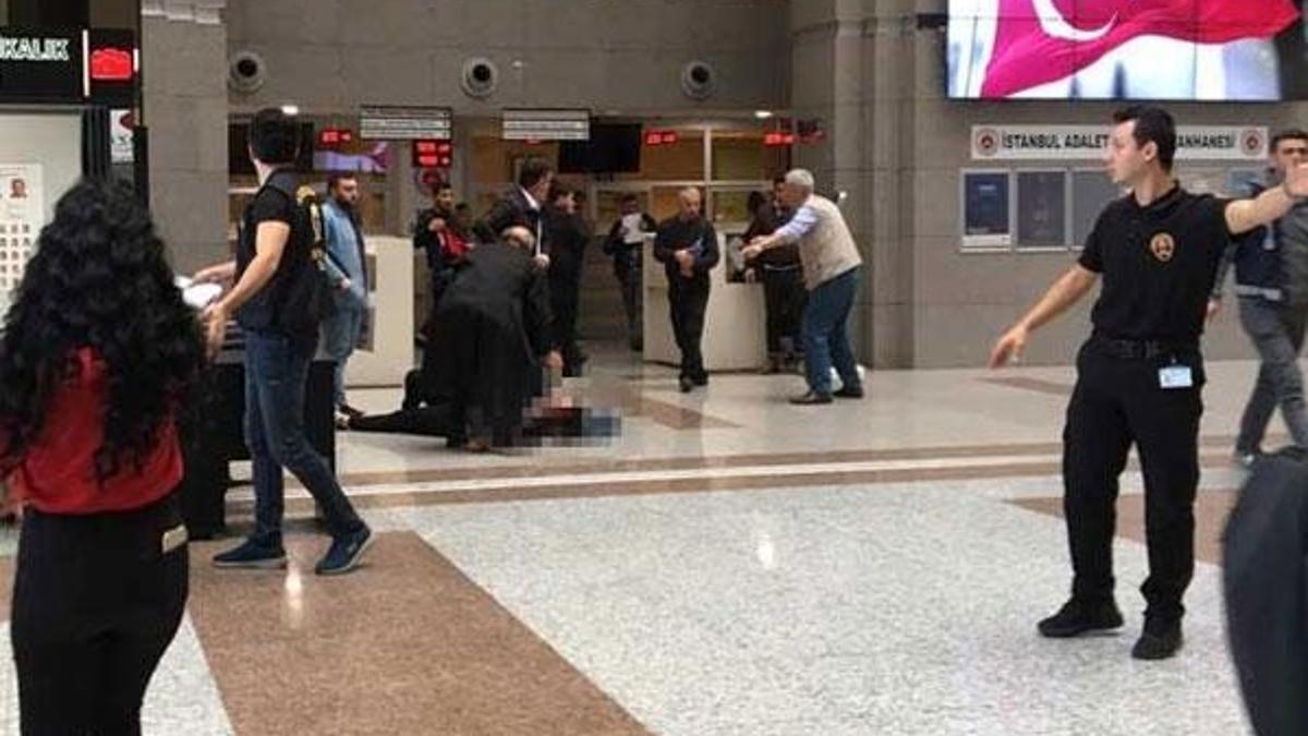 İstanbul Adalet Sarayı'nda intihar şoku