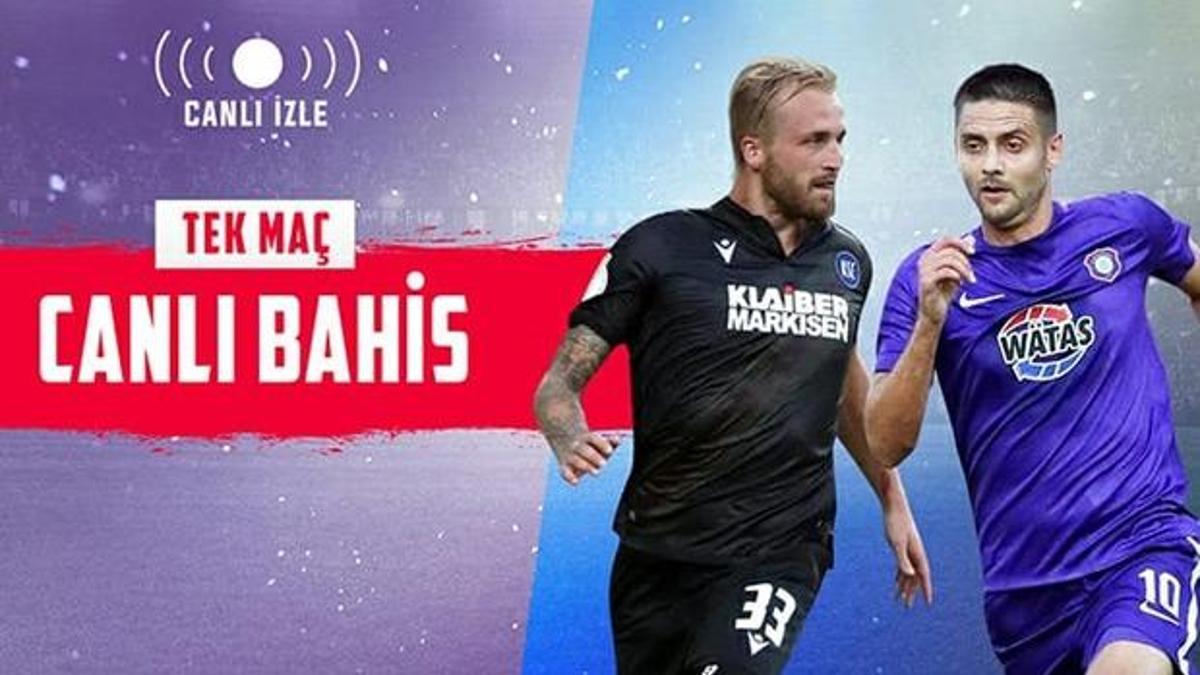 Karlsruher – Erzgebirge Aue maçı canlı bahisle Misli.com'da!