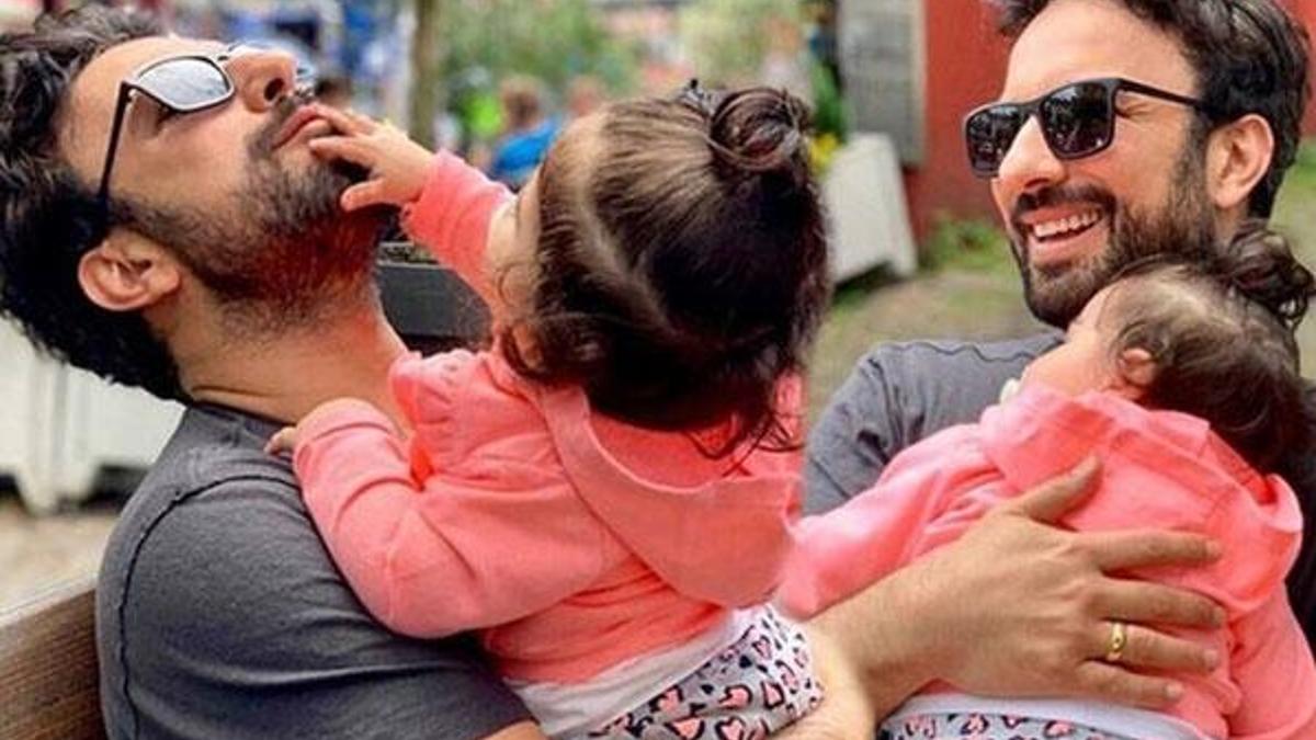 Tarkan ve kızının orman yürüyüşü