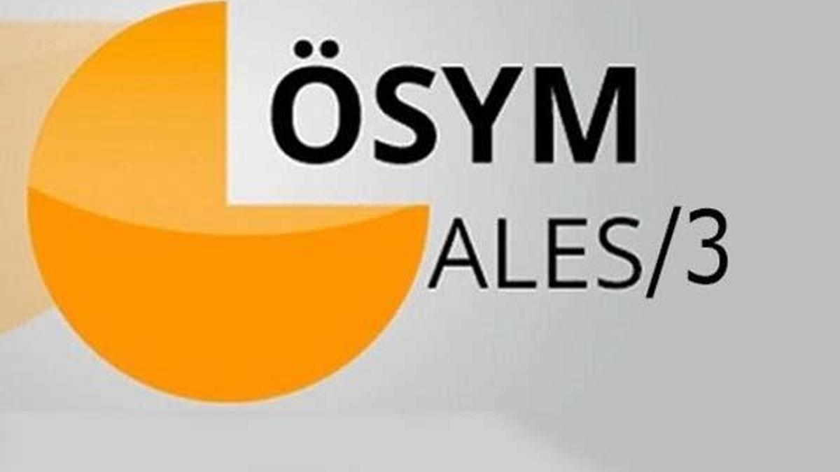 ALES/3 sınavı ne zaman? Başvurular başladı mı?
