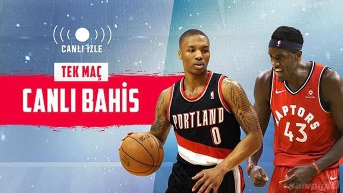 Portland - Toronto maçında canlı bahis heyecanı Misli.com'da!