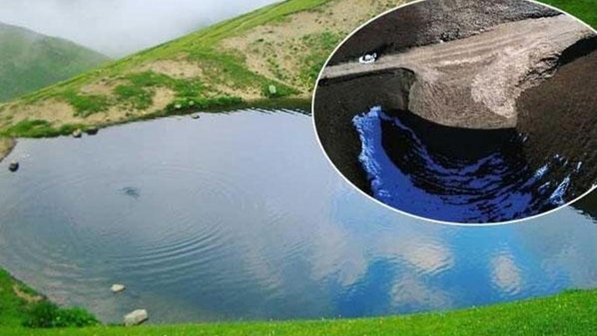 Dipsiz Göl'ün eski haline dönmesi için kar bekleniyor