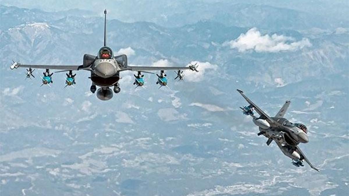 TSK'dan hava harekatı! 10 terörist etkisiz hale getirildi