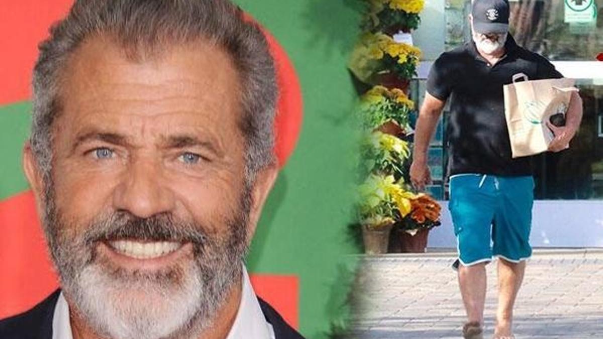 Çıplak ayaklı Mel!
