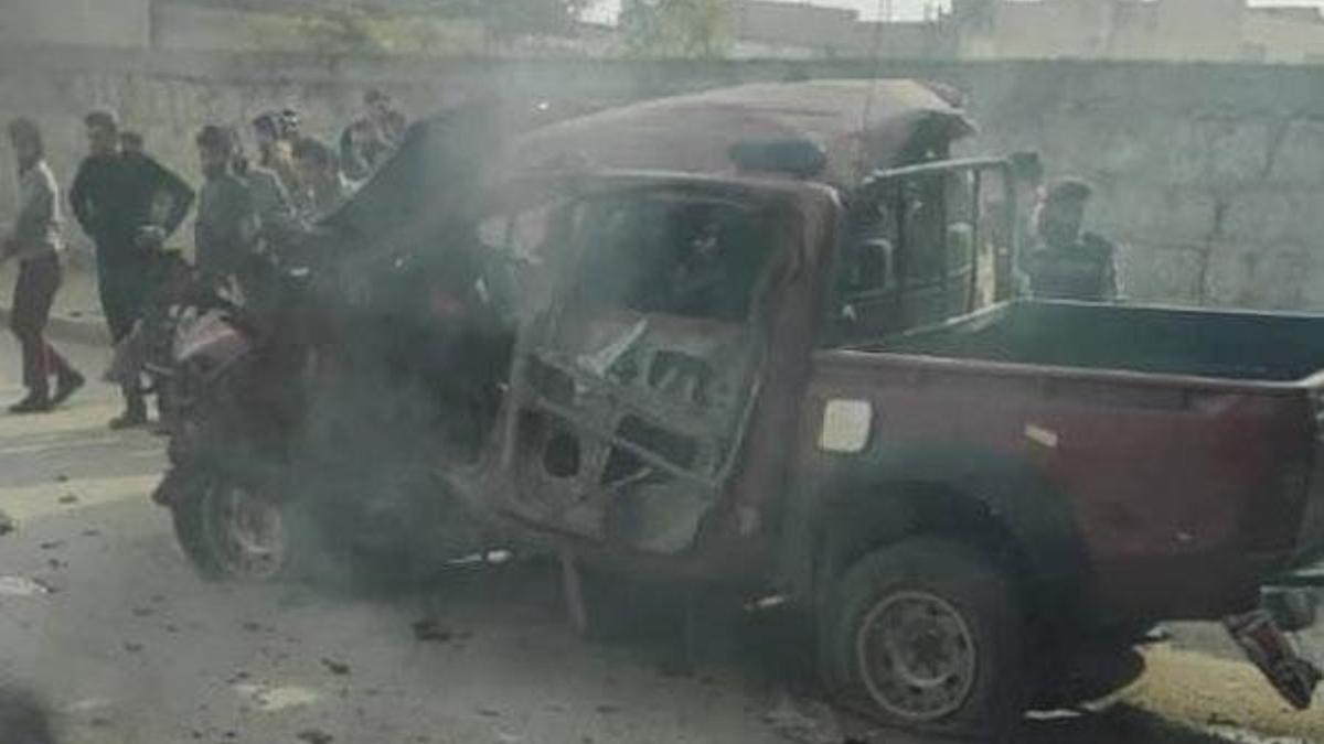 Sınırda bombalı araç infilak etti! Ölü ve yaralılar var