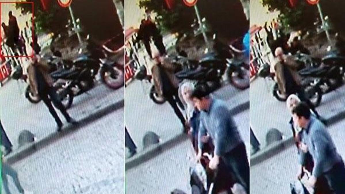 Galata Kulesi'nde ilginç anlar! Selfie çekerken...