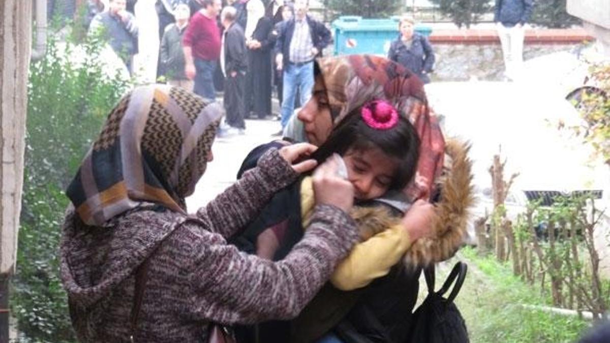 Ümraniye'de yangın paniği