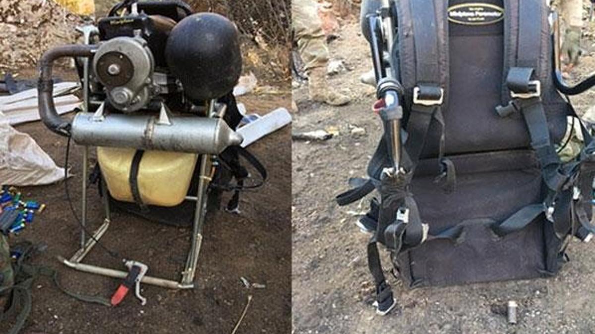 MSB'den açıklama: Paramotor bulundu