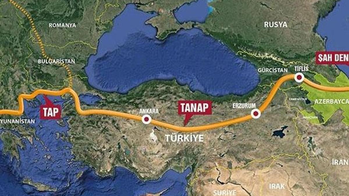 TANAP, Avrupa'ya bağlanıyor