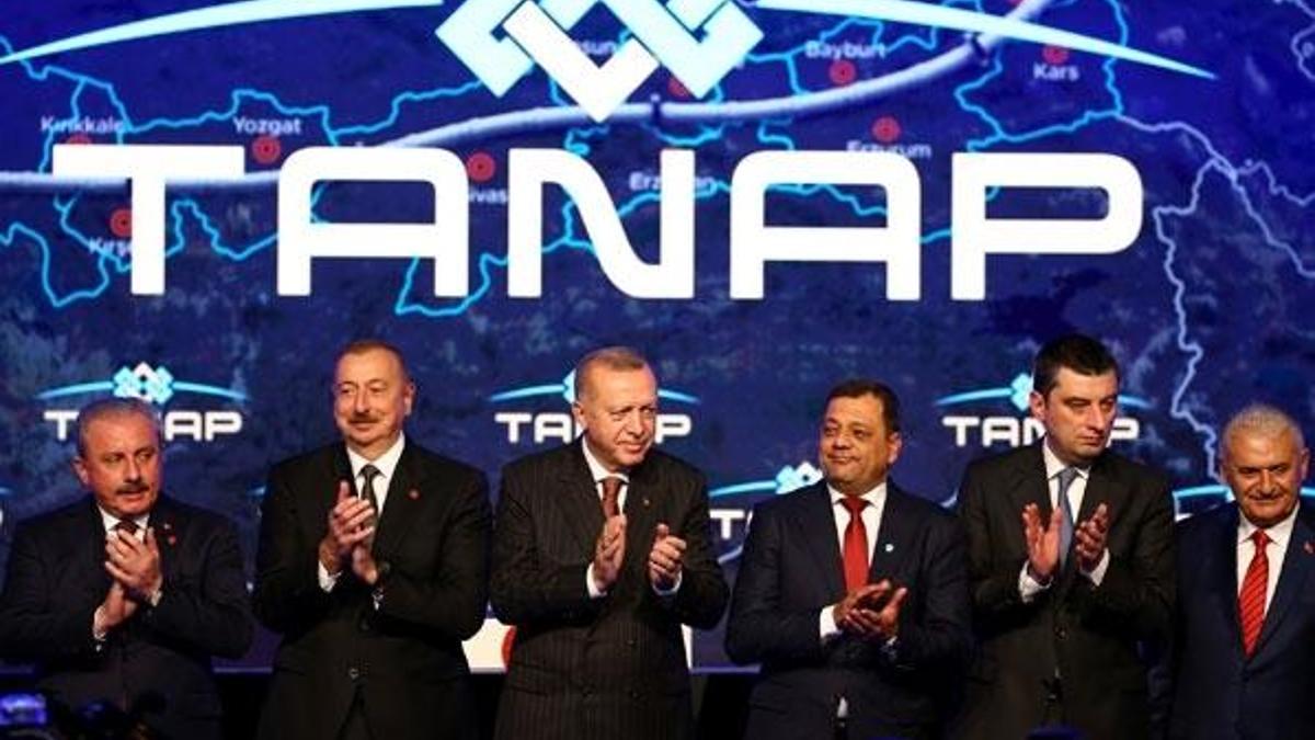 Tarihi gün! TANAP Avrupa'ya bağlandı