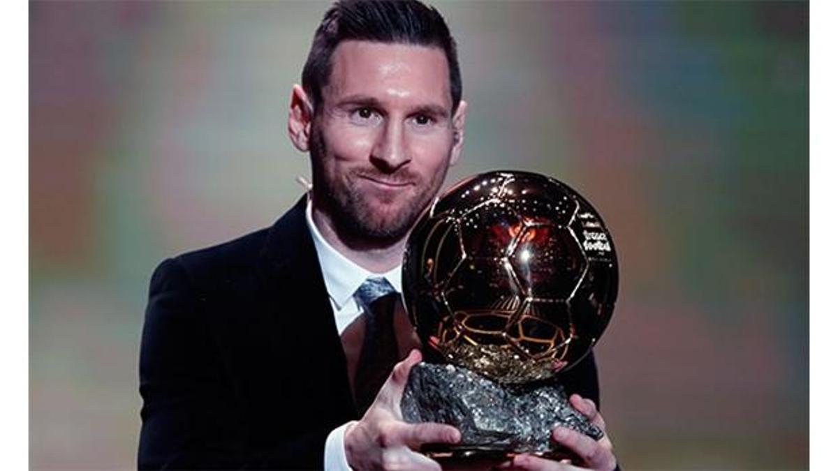 2019 Ballon D'or'un sahibi 6. kez Lionel Messi!
