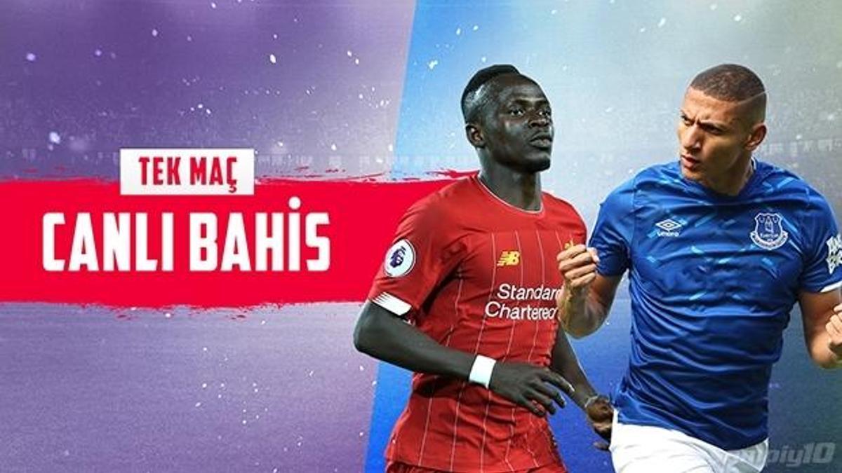 Liverpool - Everton karşılaşmasında Canlı Bahis heyecanı Misli.com'da!