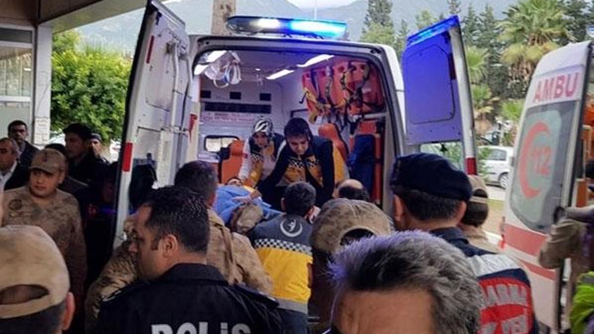 Teröristlerin araziye tuzakladığı mayın infilak etti!