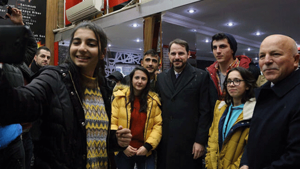 Hazine ve Maliye Bakanı Albayrak Erzurum'da