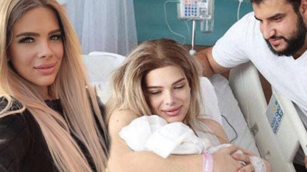 Damla Ersubaşı doğum yaptı!