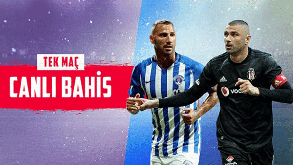 Kasımpaşa – Beşiktaş maçında Canlı Bahis heyecanı Misli.com'da!