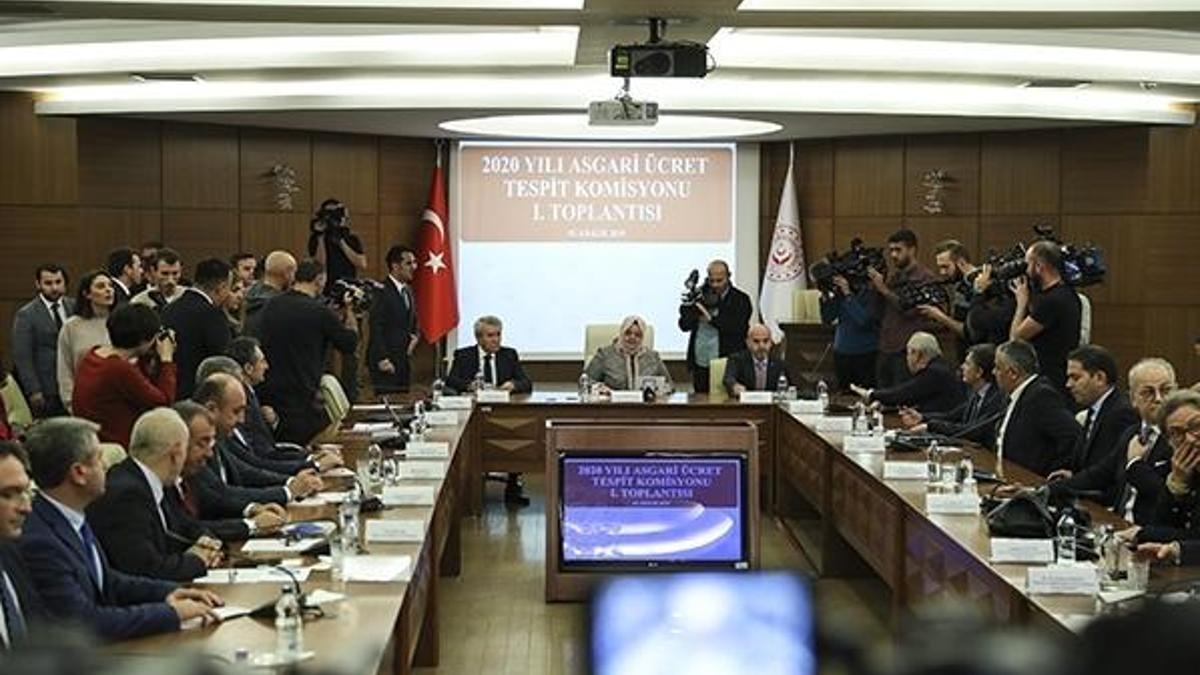 İkinci asgari ücret toplantısı bitti:  Bekar ve çocuksuz memurun maaşı 3 bin 247 lira olmalı