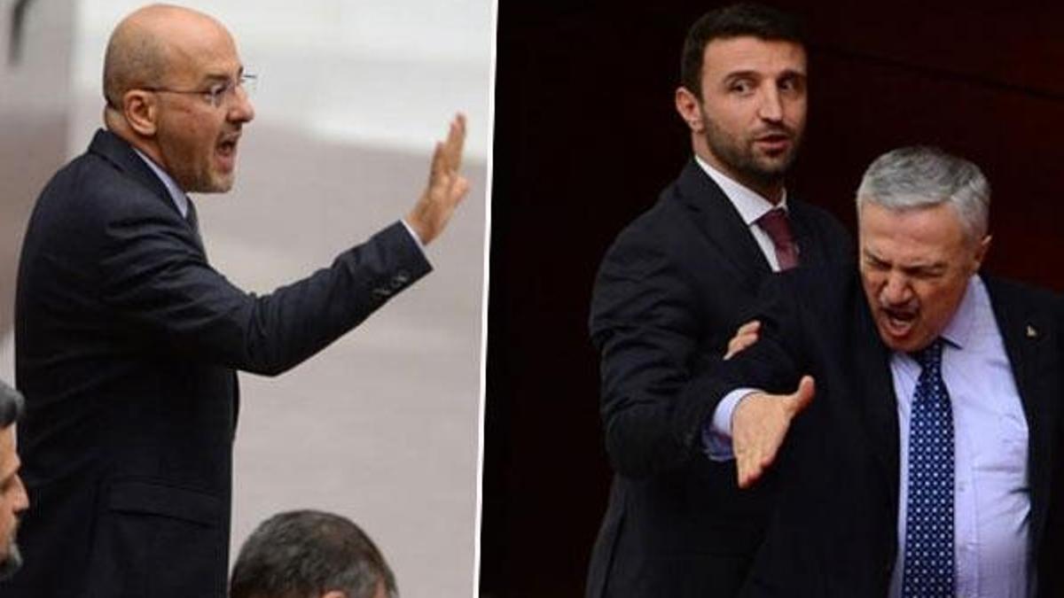Meclis'te “Meyhane” ve “Deli” kavgası