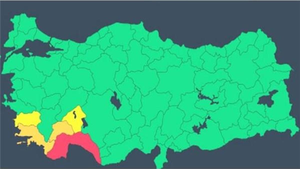‘Kırmızı kodlu’ alarm! Böyle önlem aldılar