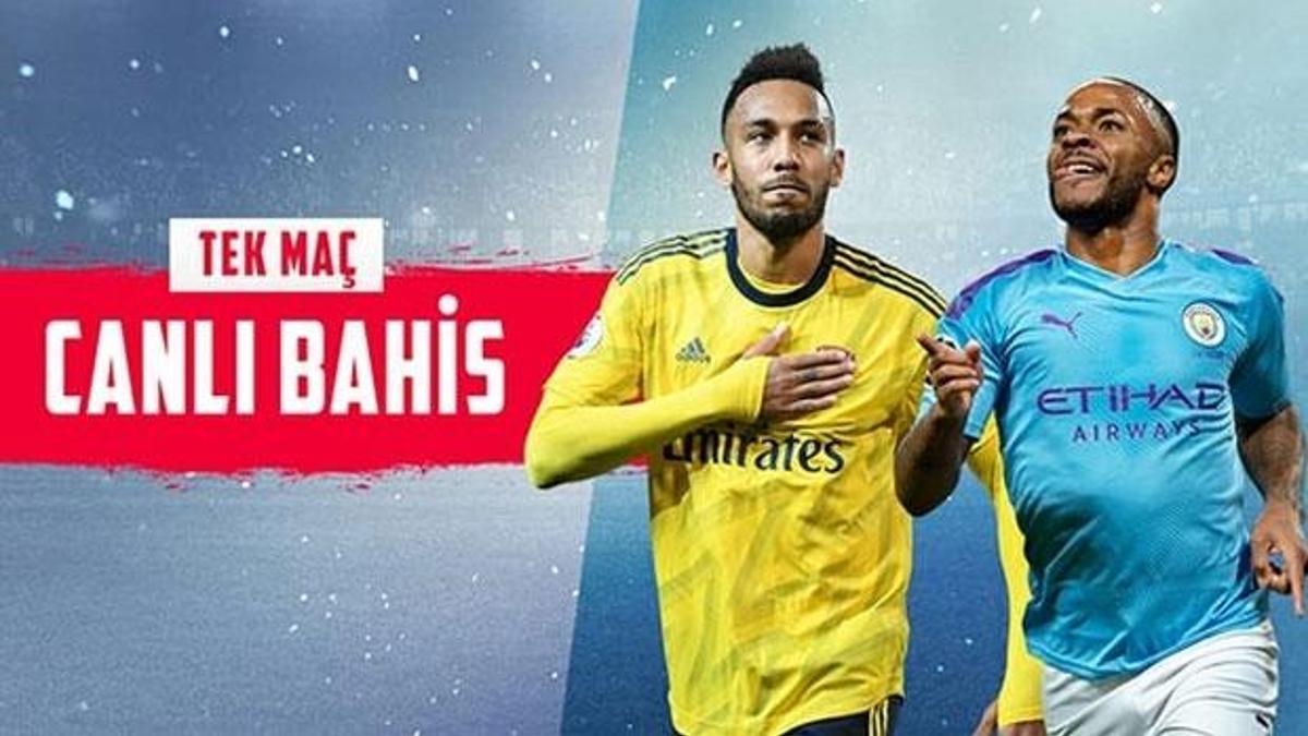 Arsenal-Manchester City maçının heyecanı Misli.com'da