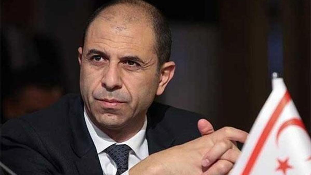 KKTC Dışişleri Bakanı Özersay'dan İHA açıklaması