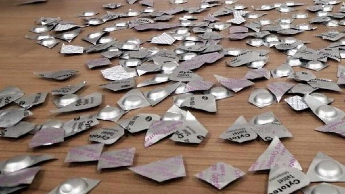 Ankara'da yasaklı 300 doğum kontrol hapı gele geçirildi