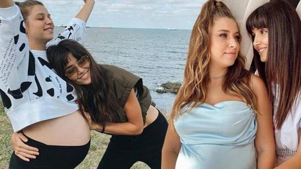 Hande Erçel'in ablası Gamze Erçel doğum yaptı