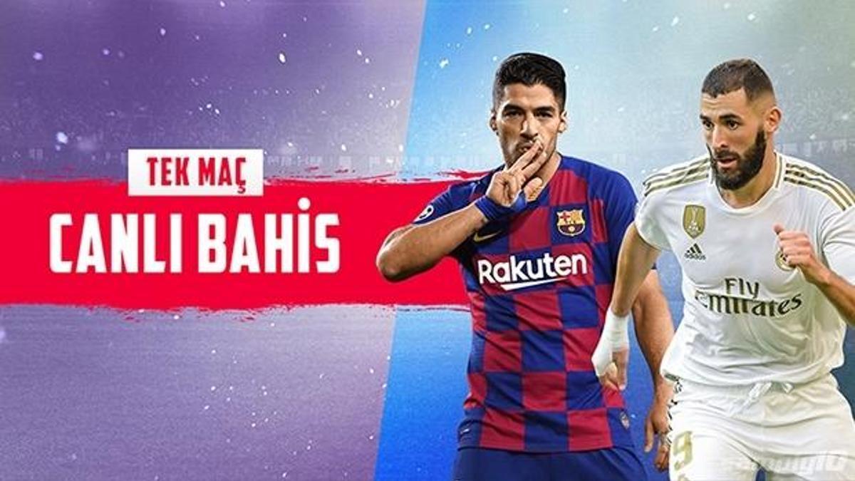 Barcelona – Real Madrid maçında Canlı Bahis heyecanı Misli.com'da!