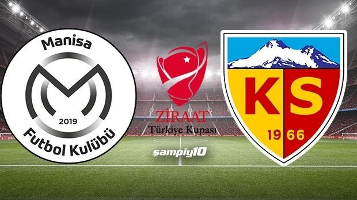 Kupada gol düellosu: Manisa FK 3-3 Kayserispor
