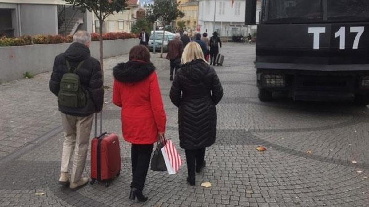 Adalar'da faytonların durdurulmasının ardından dikkat çeken görüntü