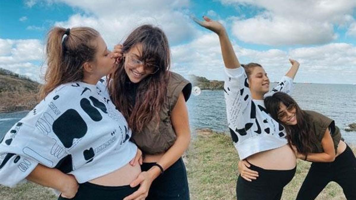 Hande Erçel'den 'Aylin Mavi' paylaşımı!
