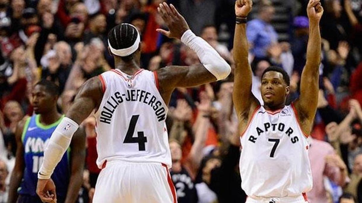 Toronto Raptors'tan tarihi geri dönüş: 110-107