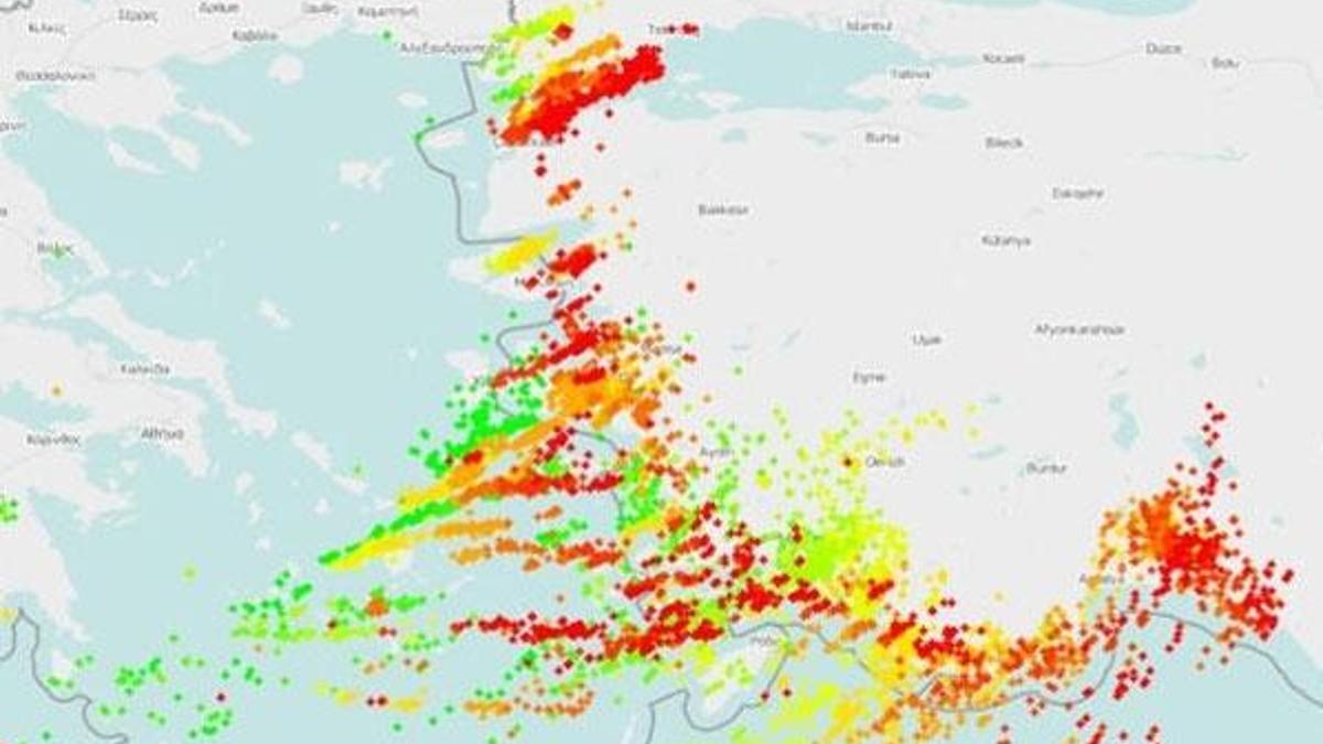 Meteoroloji'den korkutan görüntü!