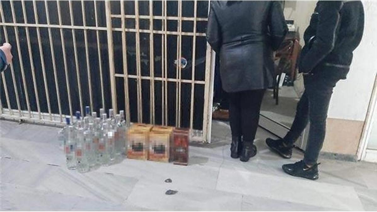 Birçok ilde sahte içki operasyonu: 12 gözaltı