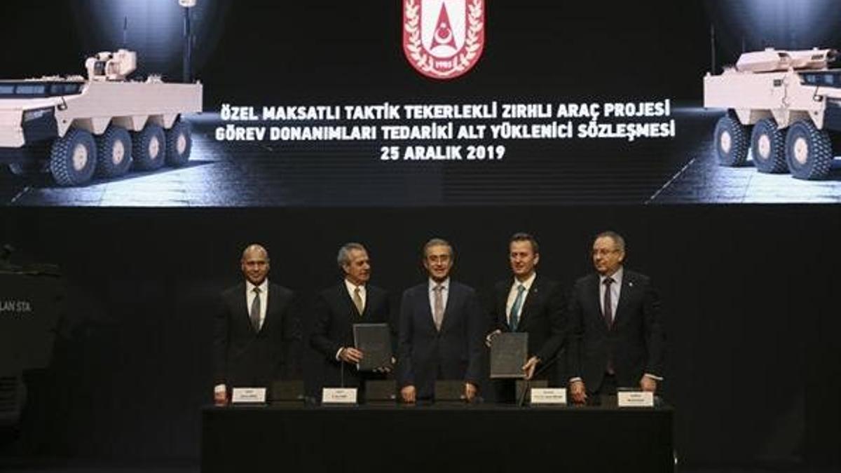İlk silah taşıyıcı araçlar teslim edildi
