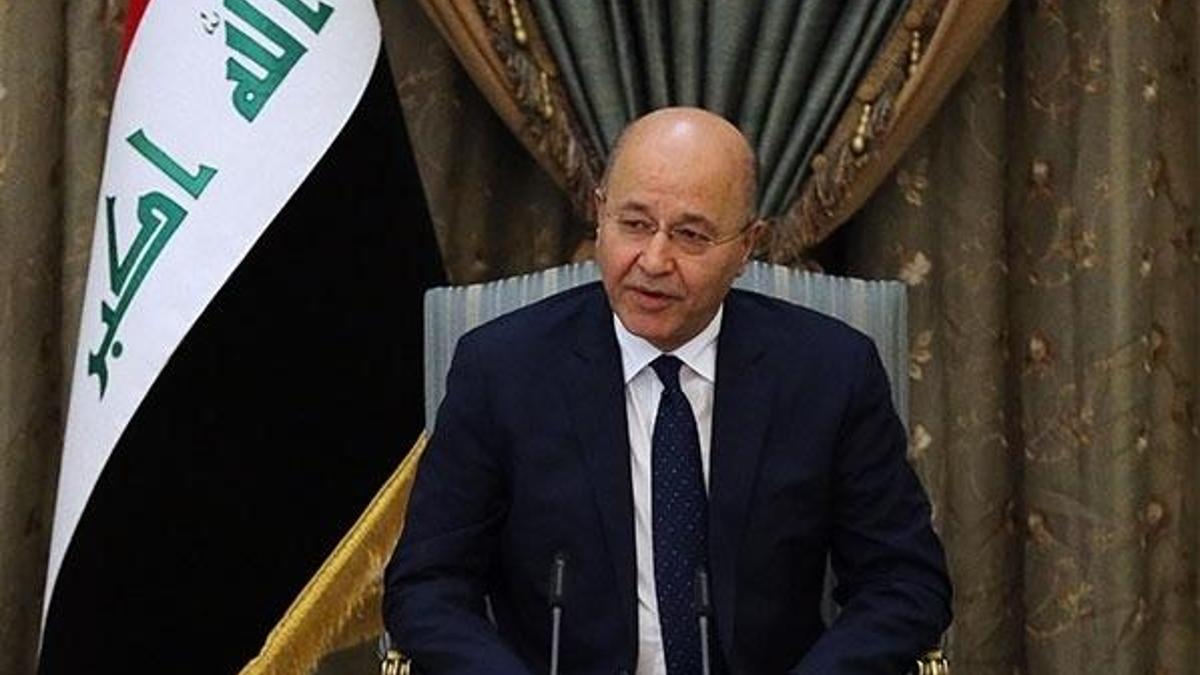 Irak Cumhurbaşkanı Salih'ten istifa sinyali!