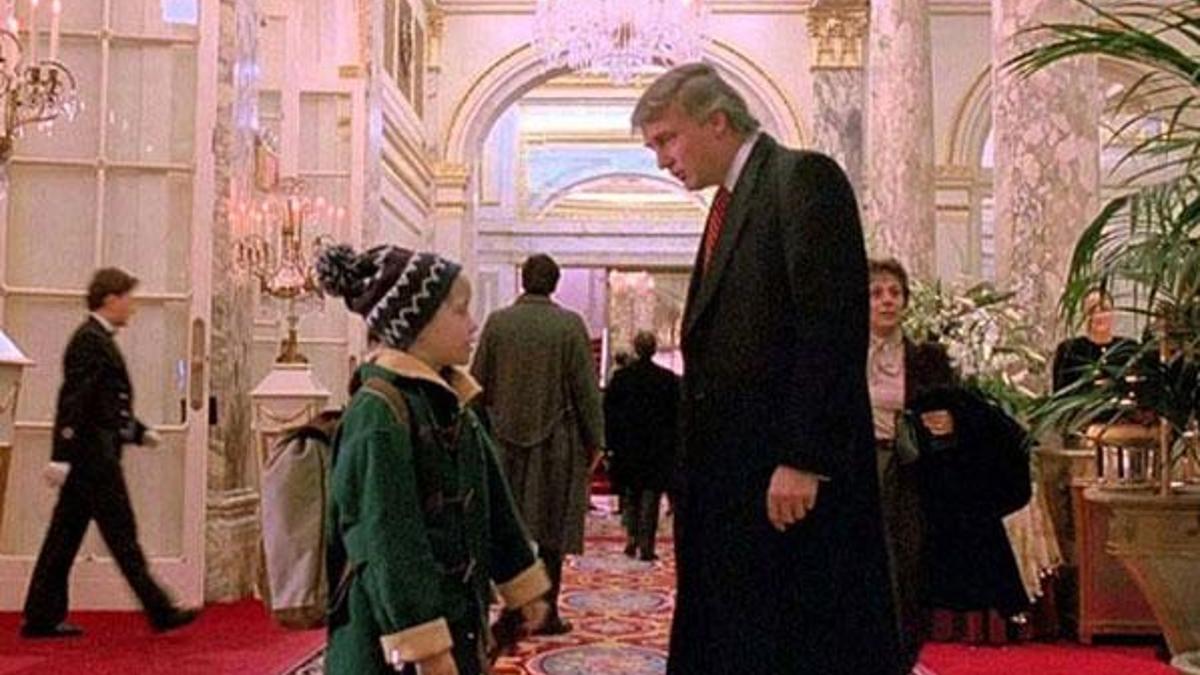 Evde Tek Başına filminden Trump'ı attılar!