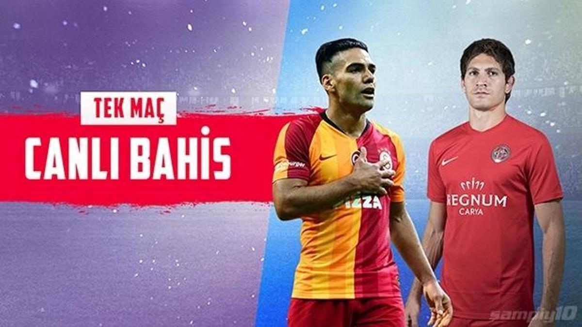 Galatasaray-Antalyaspor karşılaşmasında Canlı Bahis heyecanı Misli.com'da!