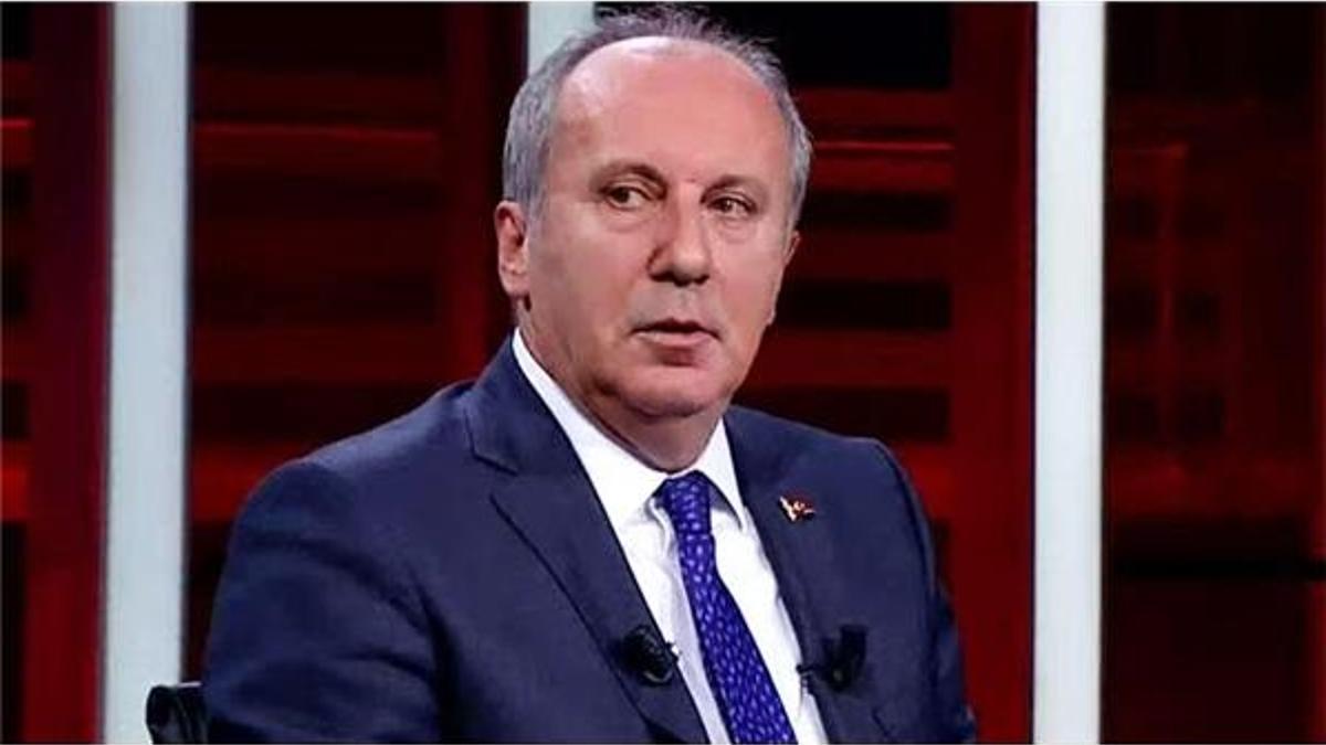 Muharrem İnce'den CNN TÜRK'te dikkat çeken açıklamalar