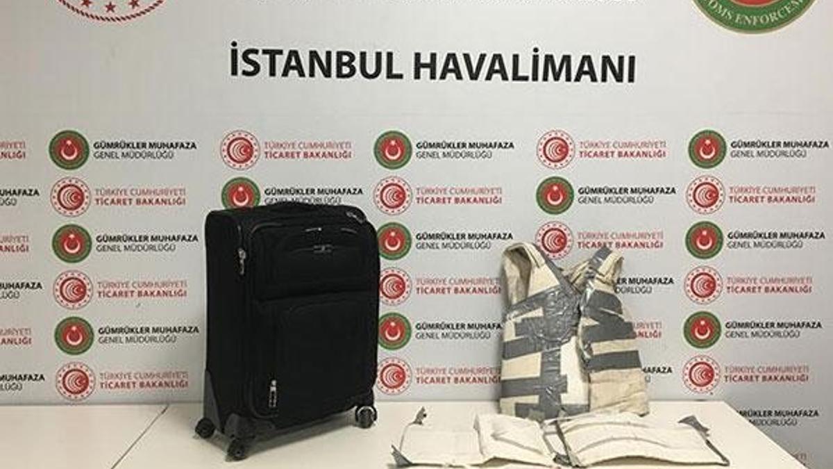 İstanbul Havalimanı'nda uyuşturucu operasyonu